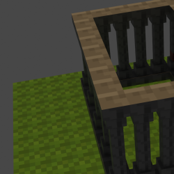 a short animation of some destruction on a mincraft looking temple this was also the first thing i made in blender